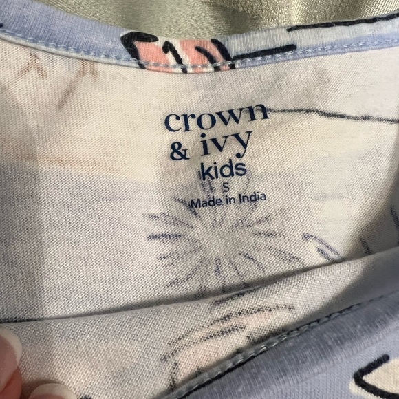 Crown & Ivy kids light house, firework & beach theme cotton dress size small EUC - Picture 6 of 7